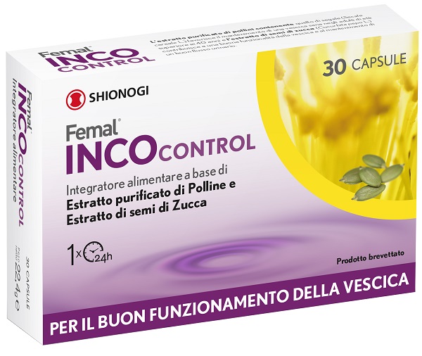 Femal Incocontrol Integratore per la Vescica 30 compresse